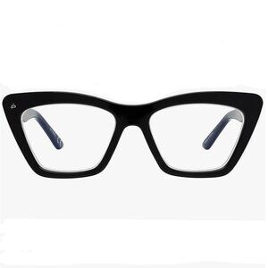 Prive Revaux The Morphe Cat-Eye Blue Light Blocking Reading Glasses in Black